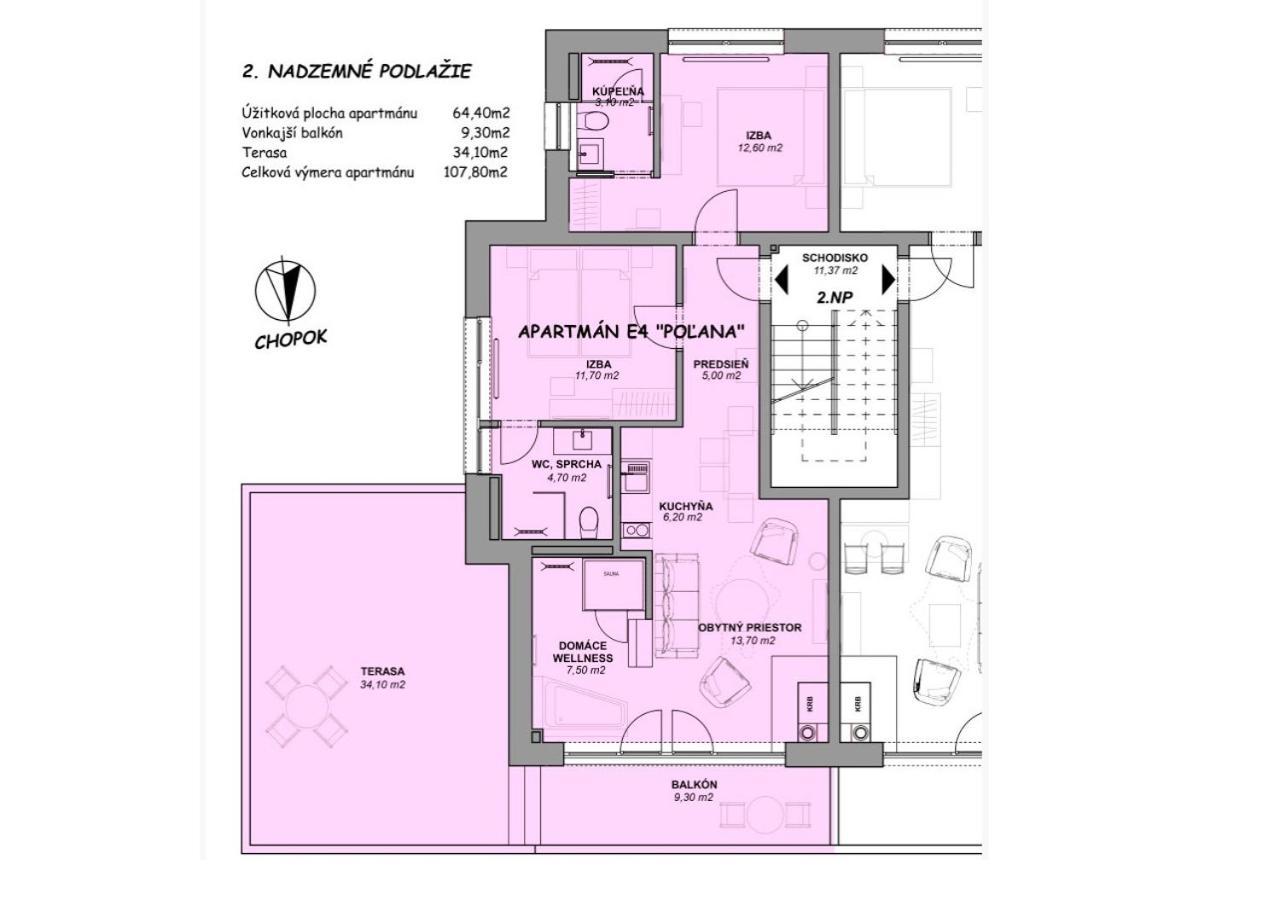 Apartman Polana 迪马诺卡多林纳 外观 照片